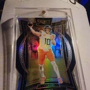 Bo Nix Rookie Card By Panini Select Collection